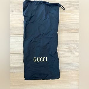 Gucci polyester dust bag